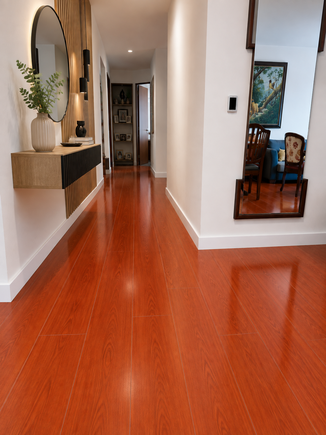 Piso laminado - Semi-Brillante, Biselado
