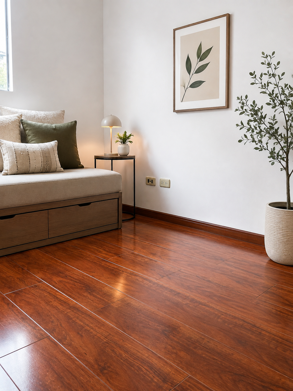 Piso laminado - Semi-Brillante, Biselado