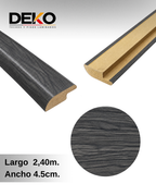 Perfil reductor en MDF.